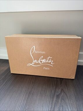 Christian Louboutin empty shoe box